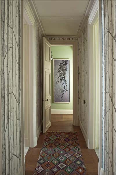  French Apartment Entry and Hall. Eclectic Paris Home by Tino Zervudachi - Paris.