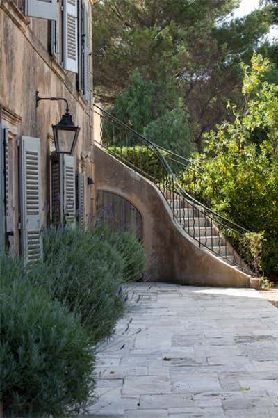  French Country Country House Exterior. Saint Tropez Country Home by Tino Zervudachi - Paris.