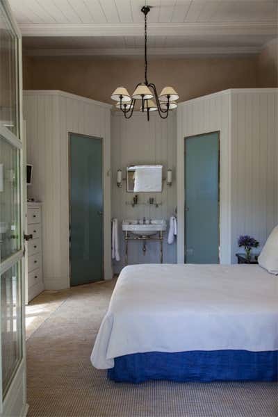  French Country House Bedroom. Saint Tropez Country Home by Tino Zervudachi - Paris.