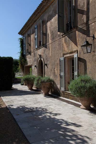  French Country House Exterior. Saint Tropez Country Home by Tino Zervudachi - Paris.