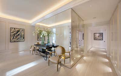  Modern Transitional Apartment Entry and Hall. The Modern Classicist by 1508 London.