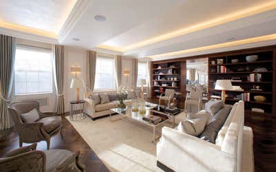  Transitional Apartment Living Room. The Modern Classicist by 1508 London.