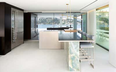  Minimalist Apartment Kitchen. View of The Bosphorus by 1508 London.