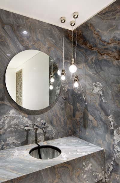  Contemporary Eclectic Apartment Bathroom. View of The Bosphorus by 1508 London.