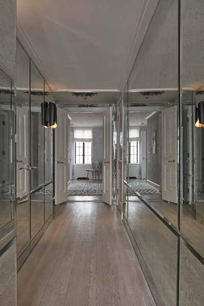  Contemporary Apartment Entry and Hall. NYC Residence by Virginia Tupker Interiors.