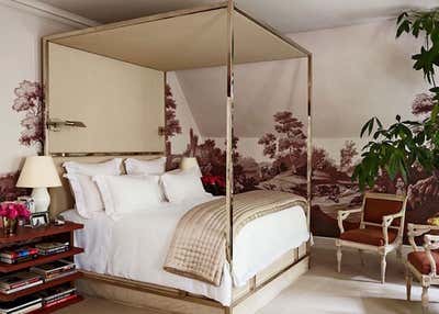  British Colonial Apartment Bedroom. Enlightened London by Michael S. Smith Inc..