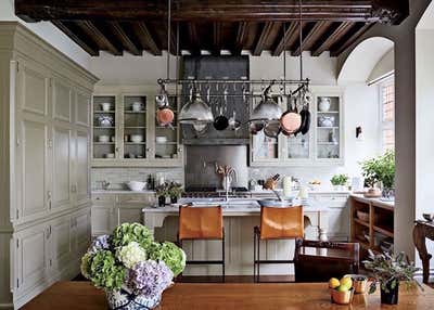  French Apartment Kitchen. Enlightened London by Michael S. Smith Inc..
