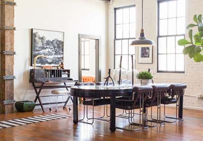 Industrial Apartment Workspace. Art District Loft by Hammer and Spear.