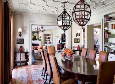  Traditional Family Home Dining Room. Santa Monica by Michael S. Smith Inc..