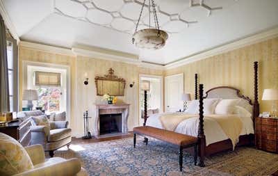  Traditional Family Home Bedroom. Santa Monica by Michael S. Smith Inc..