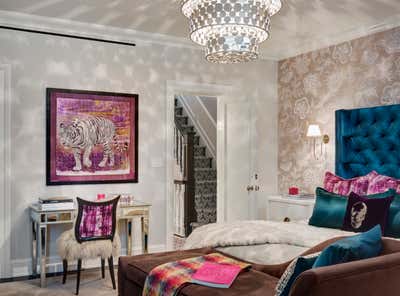  Eclectic Family Home Bedroom. Historic Brooklyn by Tamara Eaton Design.