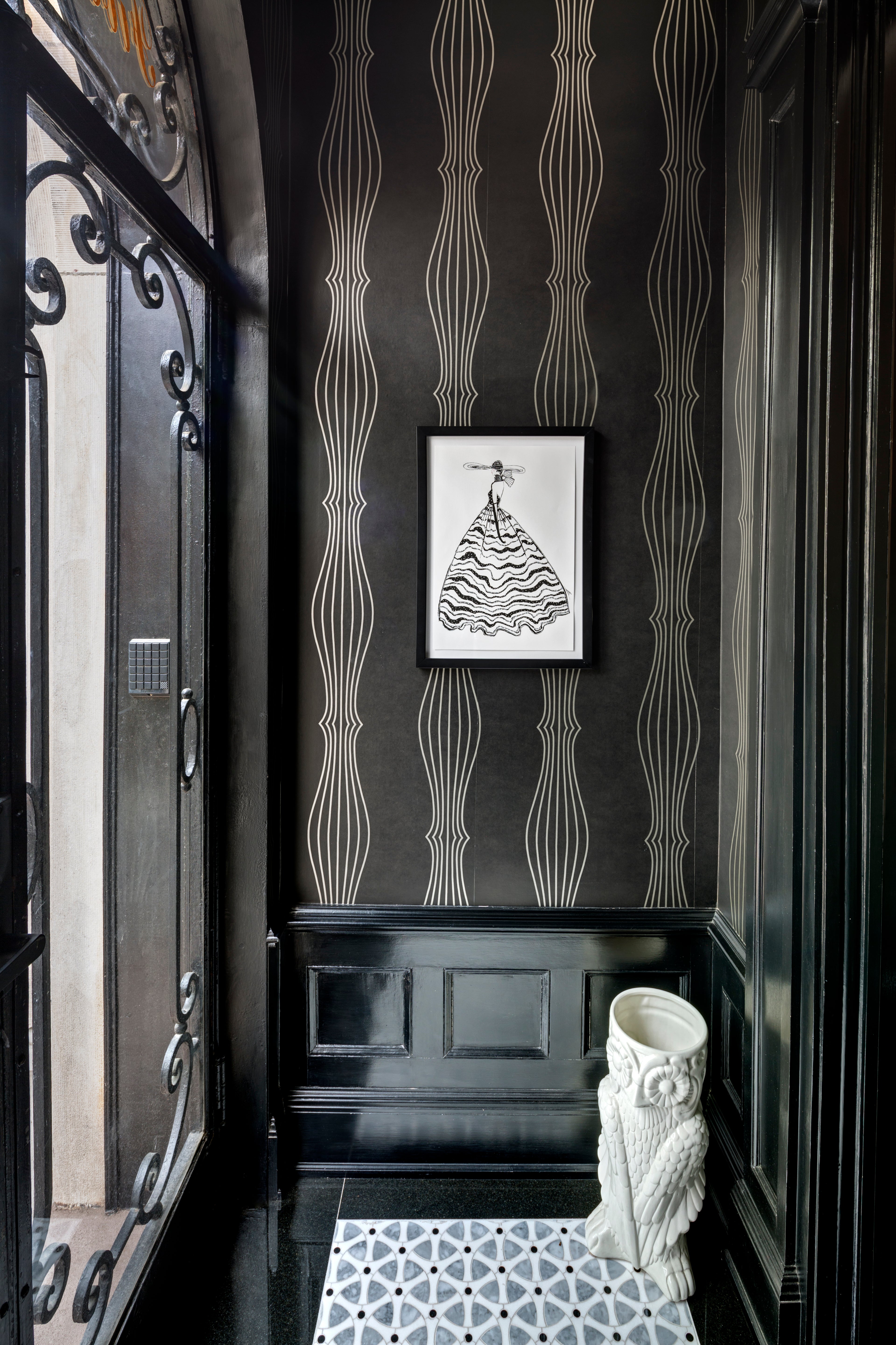 Eclectic Entry and Hall