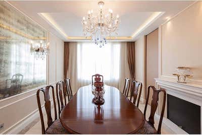  Traditional Apartment Dining Room. Madrid by Coppel Design.
