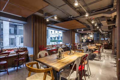  Restaurant Open Plan. Mamá Framboise by Coppel Design.