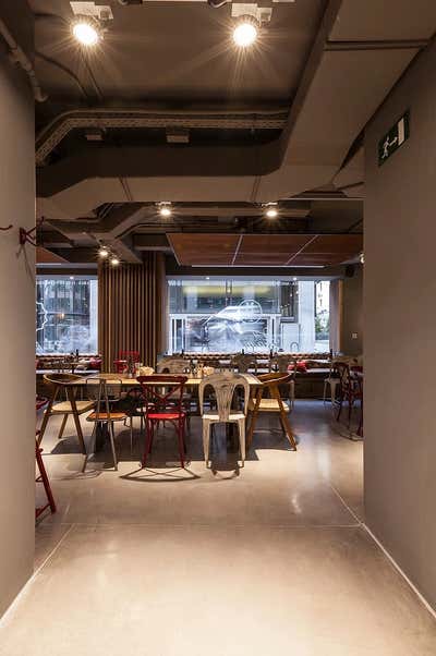  Restaurant Open Plan. Mamá Framboise by Coppel Design.