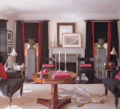  Bachelor Pad Living Room. English Bachelor Residence by Mary McDonald.