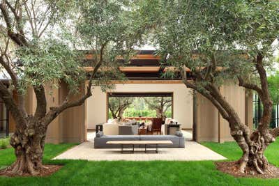  Eclectic Family Home Patio and Deck. Trousdale Home by Clements Design.