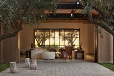  Eclectic Family Home Patio and Deck. Trousdale Home by Clements Design.