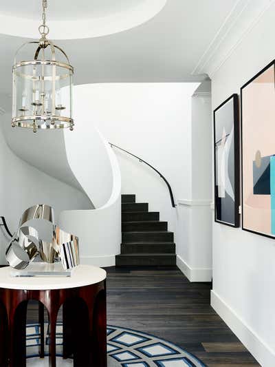  Transitional Family Home Entry and Hall. Rose Bay House by Greg Natale.