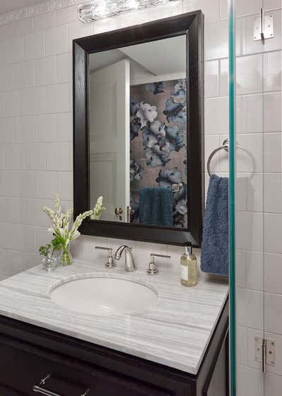  Transitional Apartment Bathroom. 79th Street by Wesley Moon Inc..