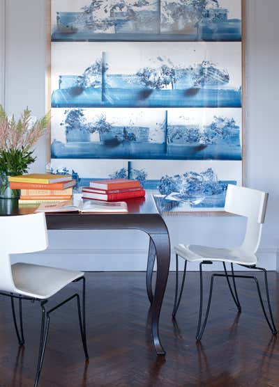  Contemporary Apartment Dining Room. Gracie Square by Wesley Moon Inc..