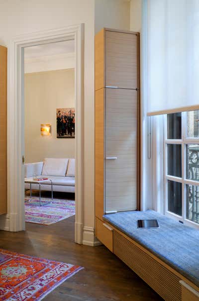  Scandinavian Apartment Entry and Hall. Ansonia Residence by Andrew Franz Architect PLLC.