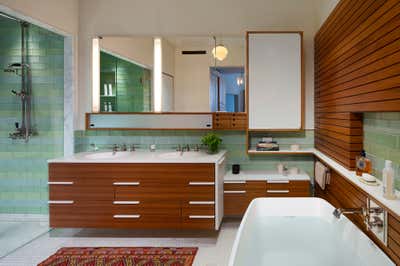  Scandinavian Apartment Bathroom. Ansonia Residence by Andrew Franz Architect PLLC.