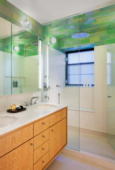  Scandinavian Apartment Bathroom. Central Park West Residence by Andrew Franz Architect PLLC.