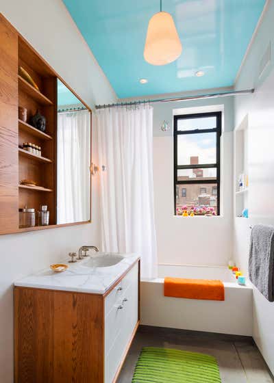  Scandinavian Apartment Bathroom. Chelsea Apartment by Andrew Franz Architect PLLC.