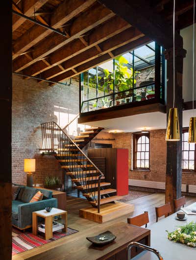  Contemporary Apartment Open Plan. Tribeca Loft by Andrew Franz Architect PLLC.