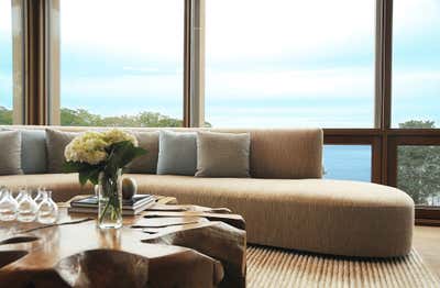  Contemporary Vacation Home Living Room. Summer House in Cape Cod by Leroy Street Studio.