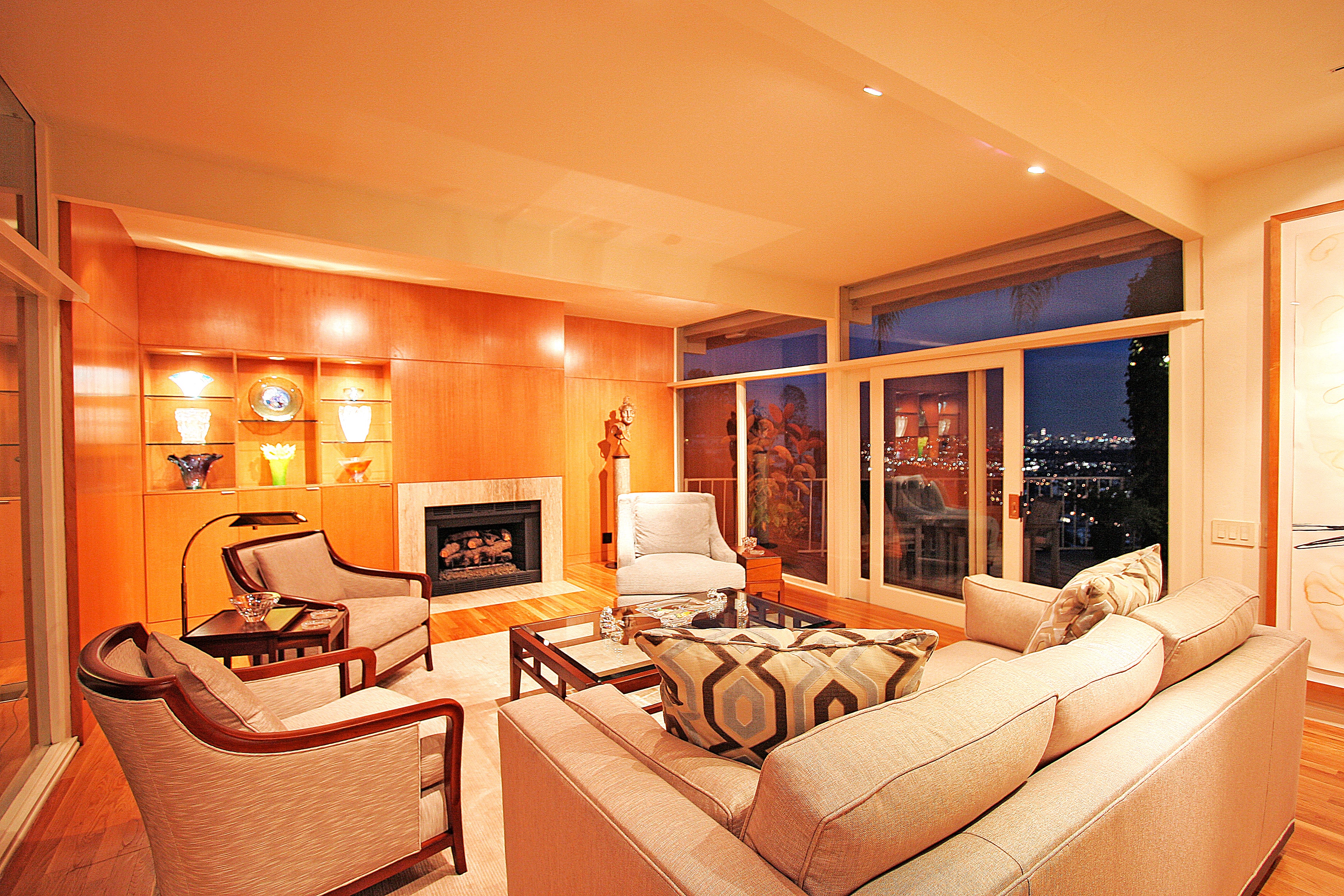 Transitional Living Room