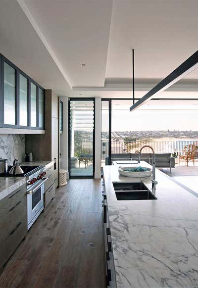  Modern Beach House Kitchen. Beach House by Dylan Farrell Design.