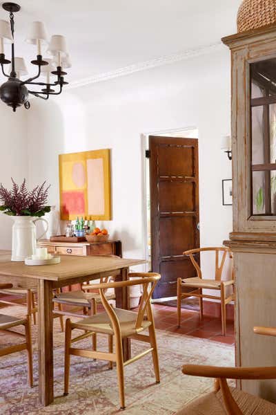  Country Family Home Dining Room. Home Again by Ellen Brill - Set Decorator & Interior Designer.