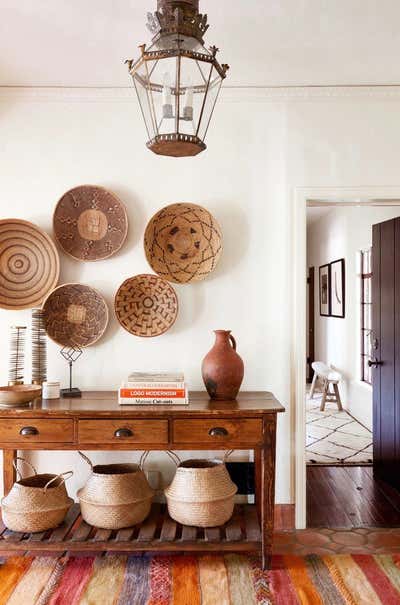  Eclectic Family Home Entry and Hall. Home Again by Ellen Brill - Set Decorator & Interior Designer.
