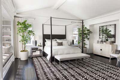  Transitional Family Home Bedroom. Cliffwood by Adam Hunter Inc.