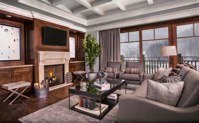  Rustic Hotel Living Room. Deer Valley by Adam Hunter Inc.