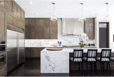  Transitional Family Home Kitchen. Homewood by Adam Hunter Inc.