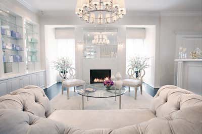  Hollywood Regency Mixed Use Living Room. Kate Somerville Spa by Adam Hunter Inc.