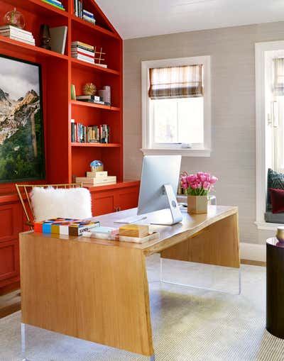  Contemporary Family Home Office and Study. Palisades by Adam Hunter Inc.