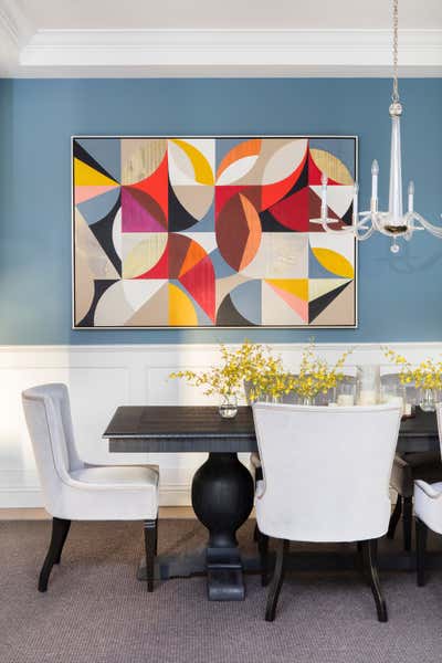  Contemporary Family Home Dining Room. Palisades by Adam Hunter Inc.