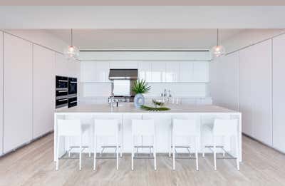  Contemporary Coastal Apartment Kitchen. Surf Club Miami by ABH Interiors.