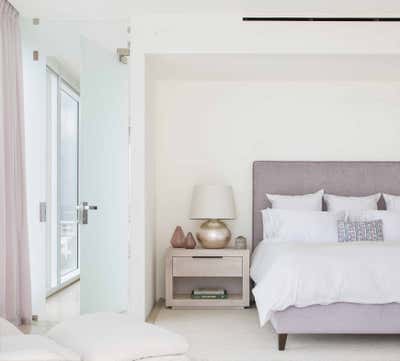  Coastal Apartment Bedroom. Surf Club Miami by ABH Interiors.