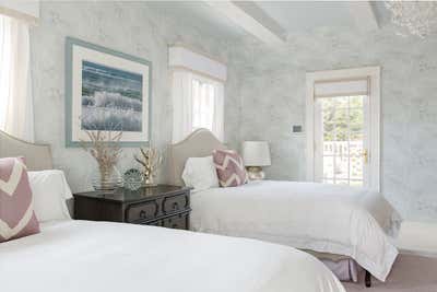  Coastal Family Home Bedroom. East Hampton by ABH Interiors.