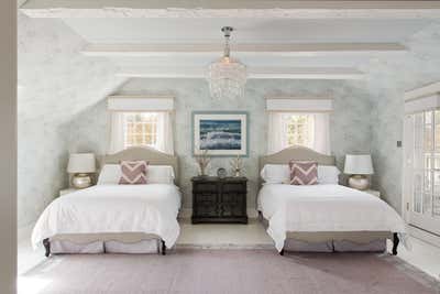  Coastal Family Home Bedroom. East Hampton by ABH Interiors.
