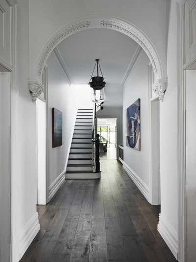  Traditional Family Home Entry and Hall. True Original by Thomas Hamel & Associates.