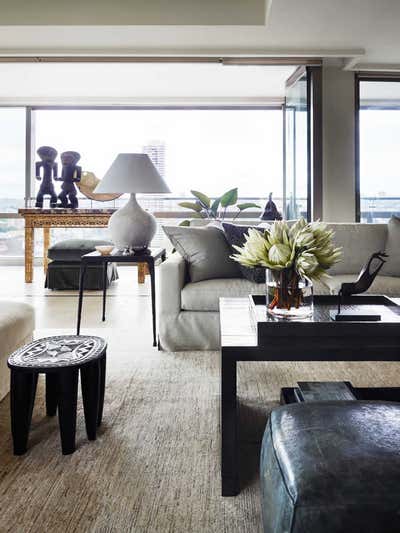  Eclectic Apartment Living Room. Uptown World by Thomas Hamel & Associates.
