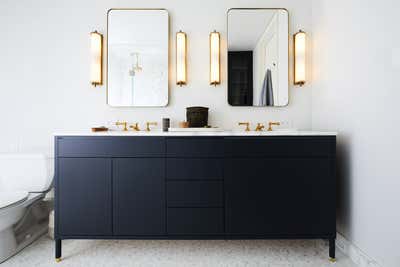  Contemporary Apartment Bathroom. Tribeca Loft by Frances Mildred LLC.