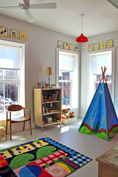  Contemporary Family Home Children's Room. Bond St. Townhouse by Frances Mildred LLC.