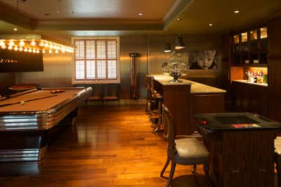 Traditional Bar and Game Room. Elbow Valley by Paul Hardy Design Inc..